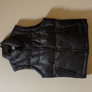 Women's Black Down Vest
